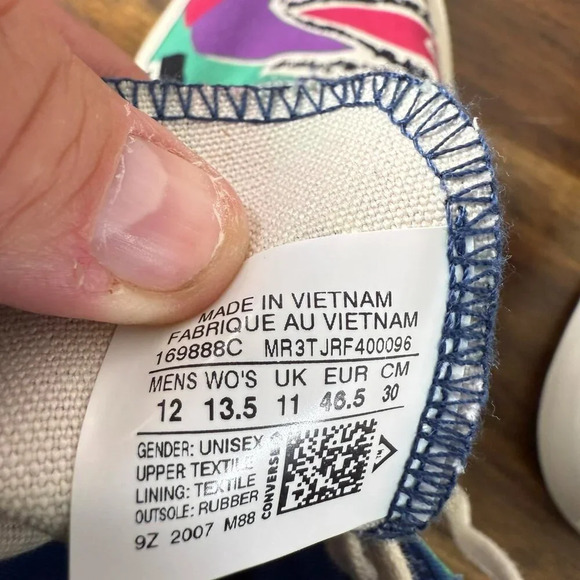 SOLD******Converse x Fear of God Essentials Skid Grip Hi - Picture 5 of 7